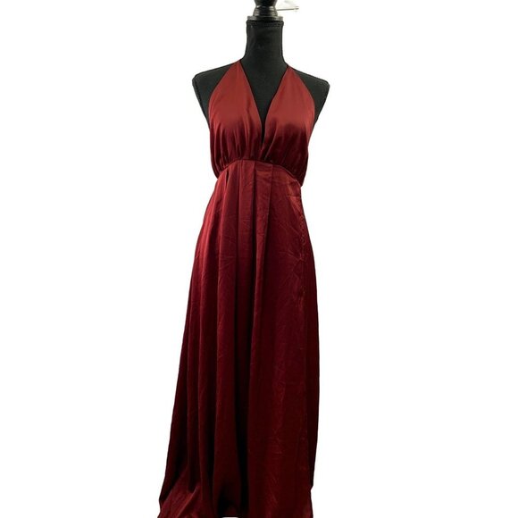 Shein Women's Halter Super Long Dress - Picture 1 of 6